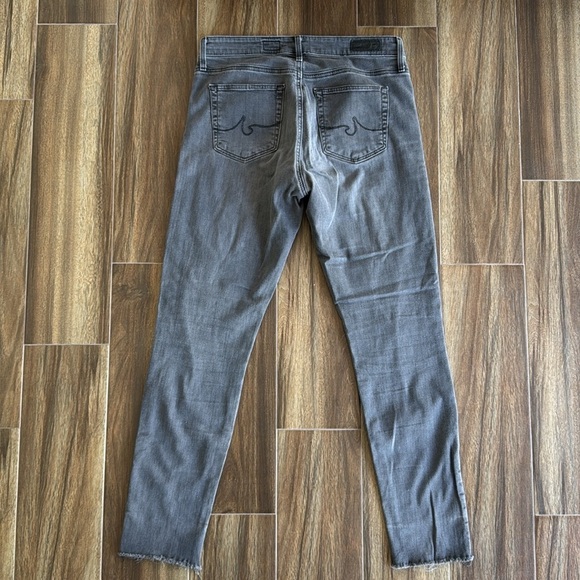 Adriano Goldschmied The High Rise Stevie Ankle Jeans in Washed Black, 28R - Picture 12 of 15